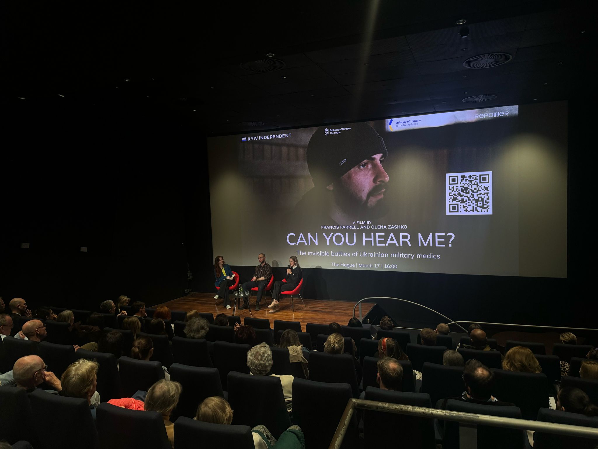 Documentary about Ukrainian military medics screened in six European cities