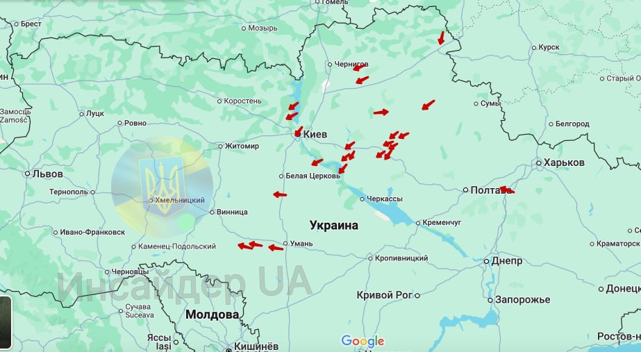 Russian Shahed drone attack situation update