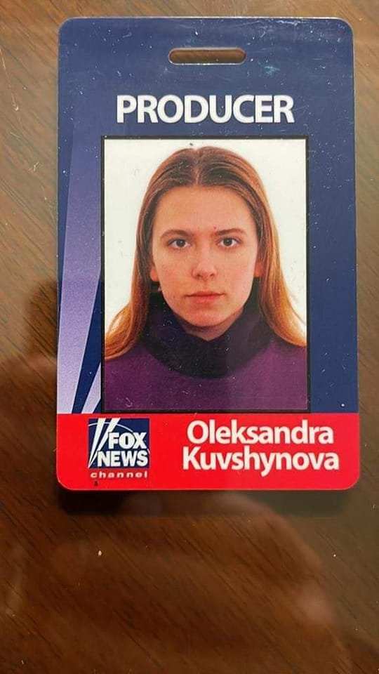 Fox News producer Oleksandra Kuvshynova killed in Russian shelling