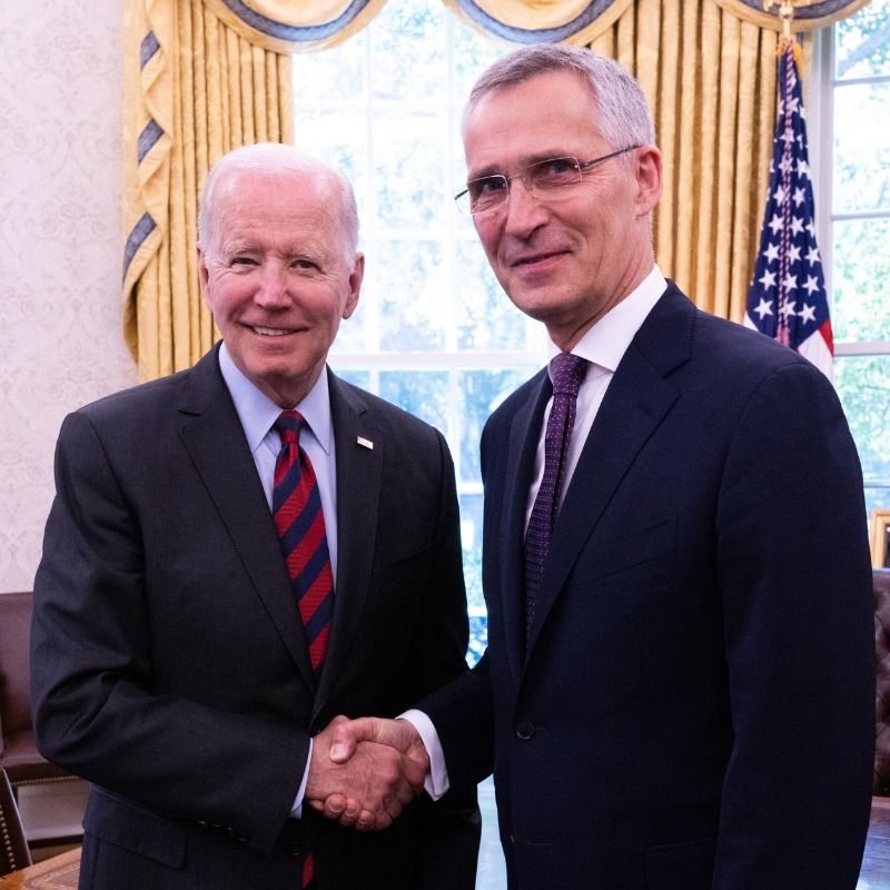Stoltenberg and Biden discuss NATO deterrence and Ukraine war