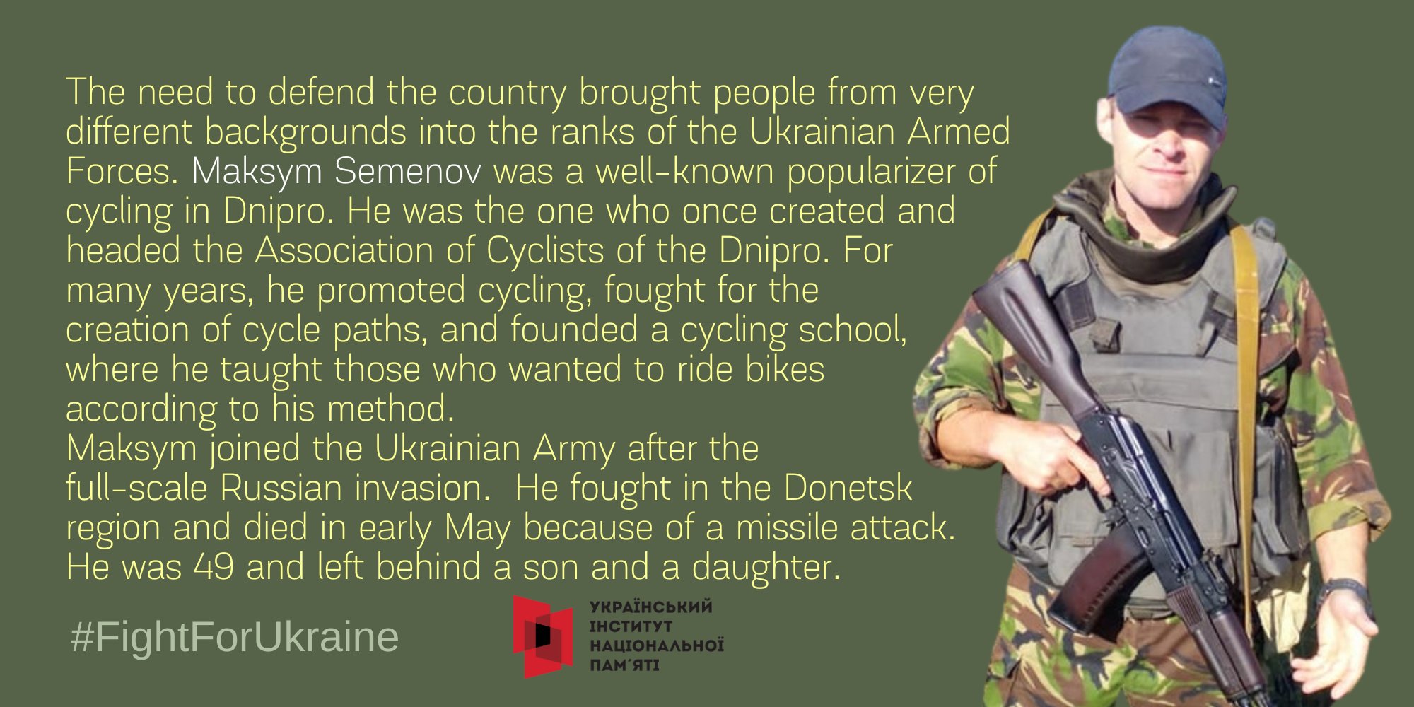 Russian terrorism claims our brightest