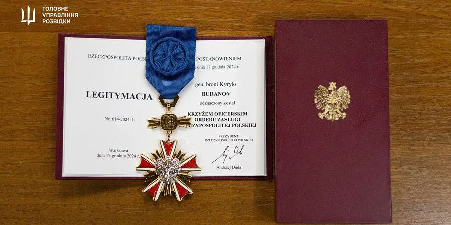 Poland awards Budanov with an order