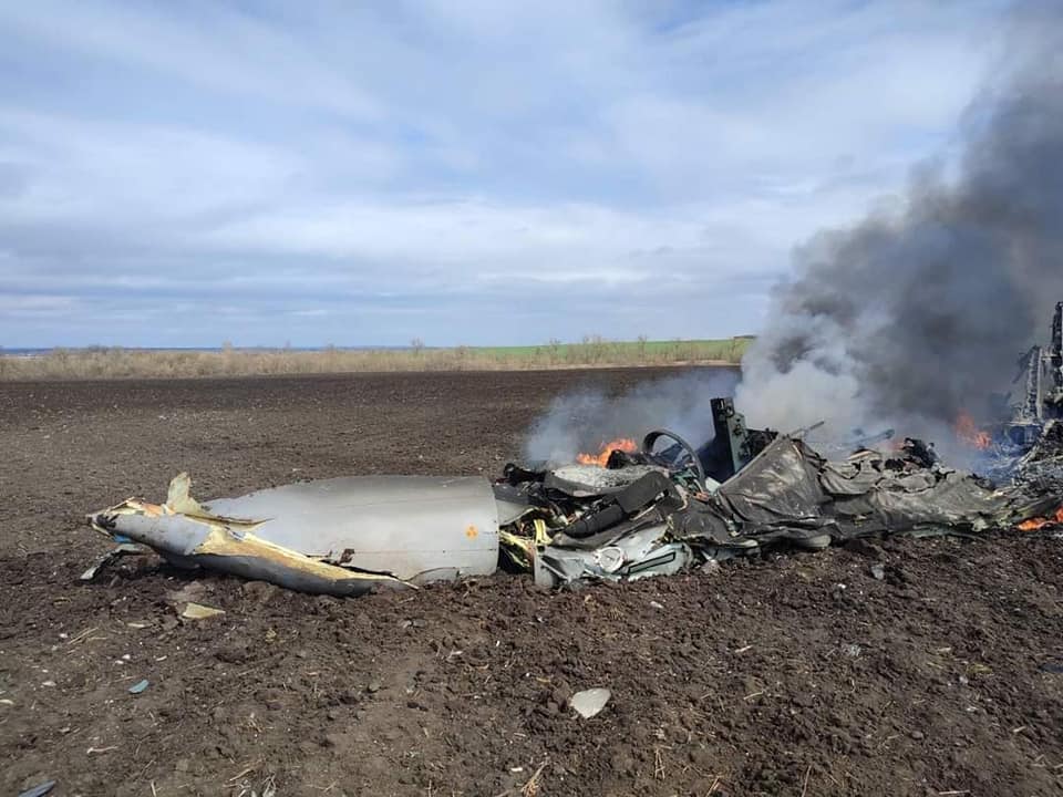 Russian plane shot down in Kharkiv region