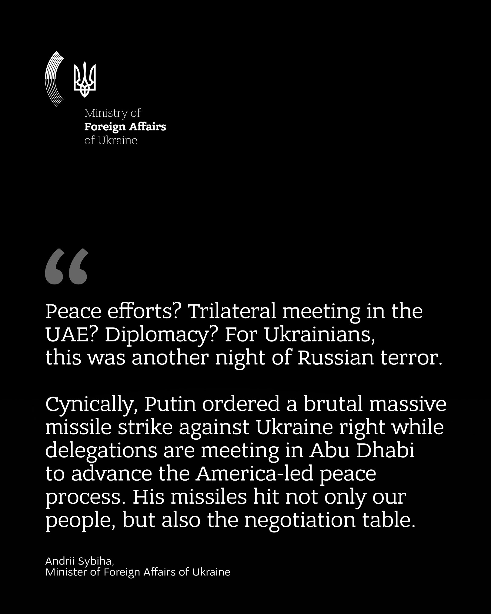 Ukraine condemns Russia’s massive strikes