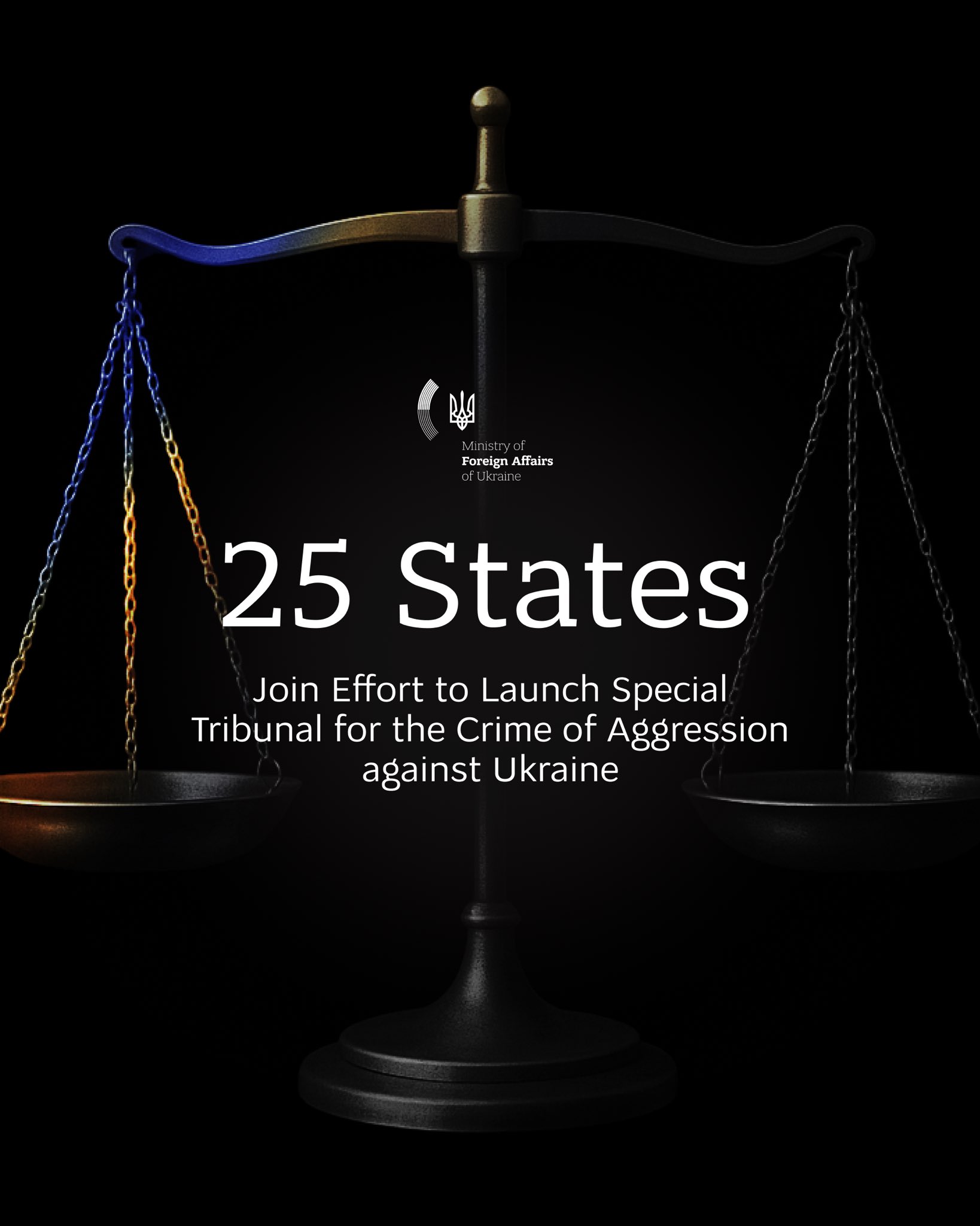 25 countries join tribunal on Ukraine aggression