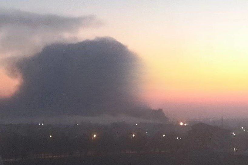 Ukrainian media report successful attack on Crimea at Hvardiyske