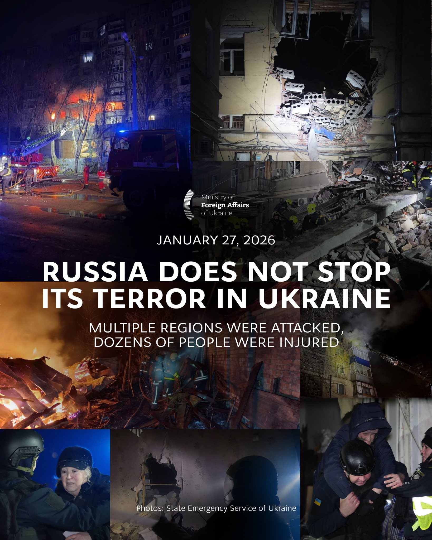 Russia’s drone attack on Odesa injures dozens and traps people