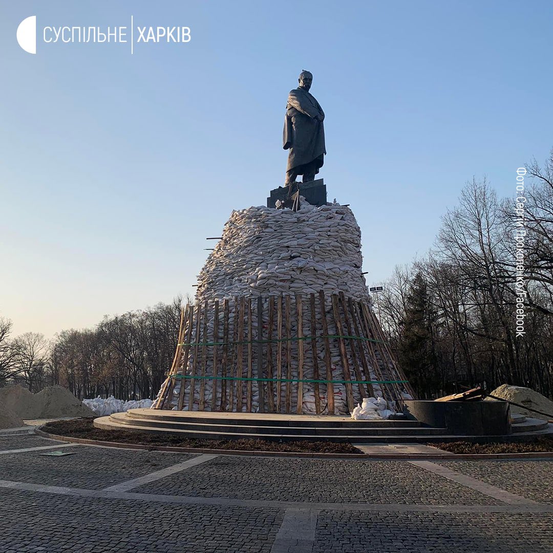 Taras Shevchenko monument in Kharkiv: not first genocide, we prevail