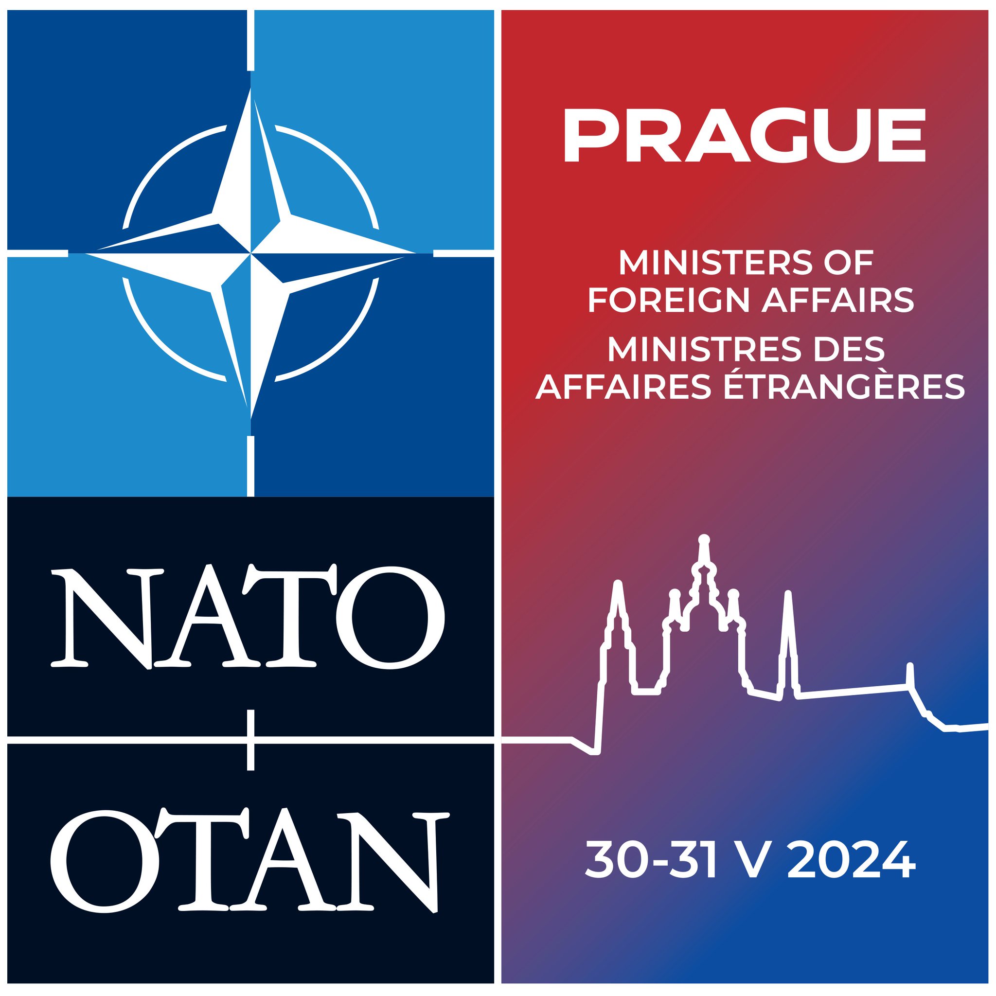 NATO Foreign Ministers meet in Prague for summit and Ukraine support