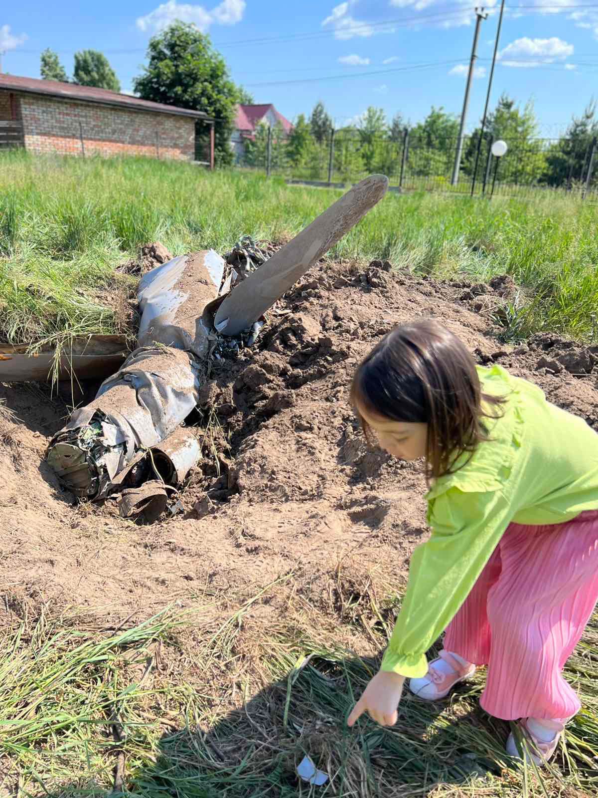 Personal testimony of missile strike in Ukraine