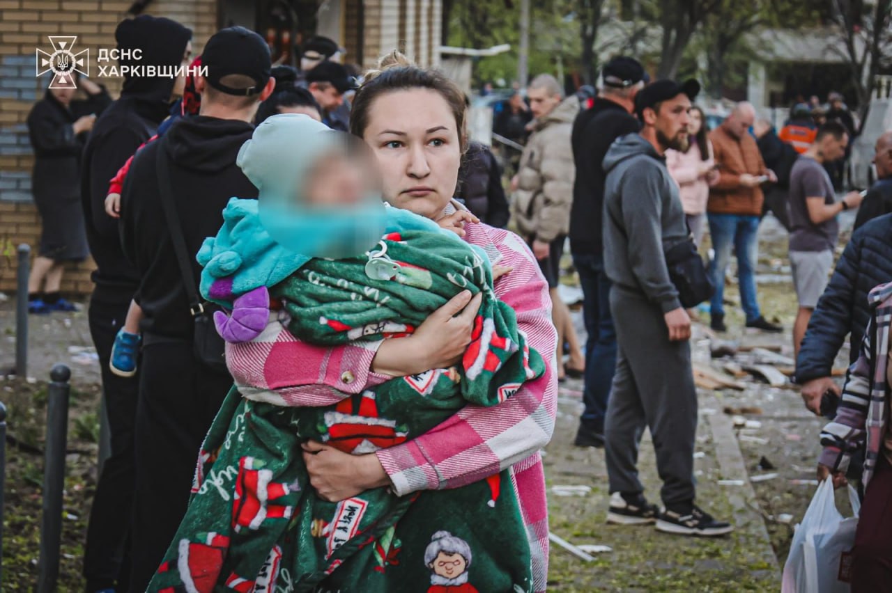Russian strikes on Kharkiv: 4+ missiles, 86 injured including 6 children