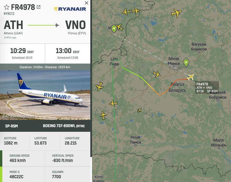 One year on: Belarus hijacking of flight, fate of Pratasevich and Sapega