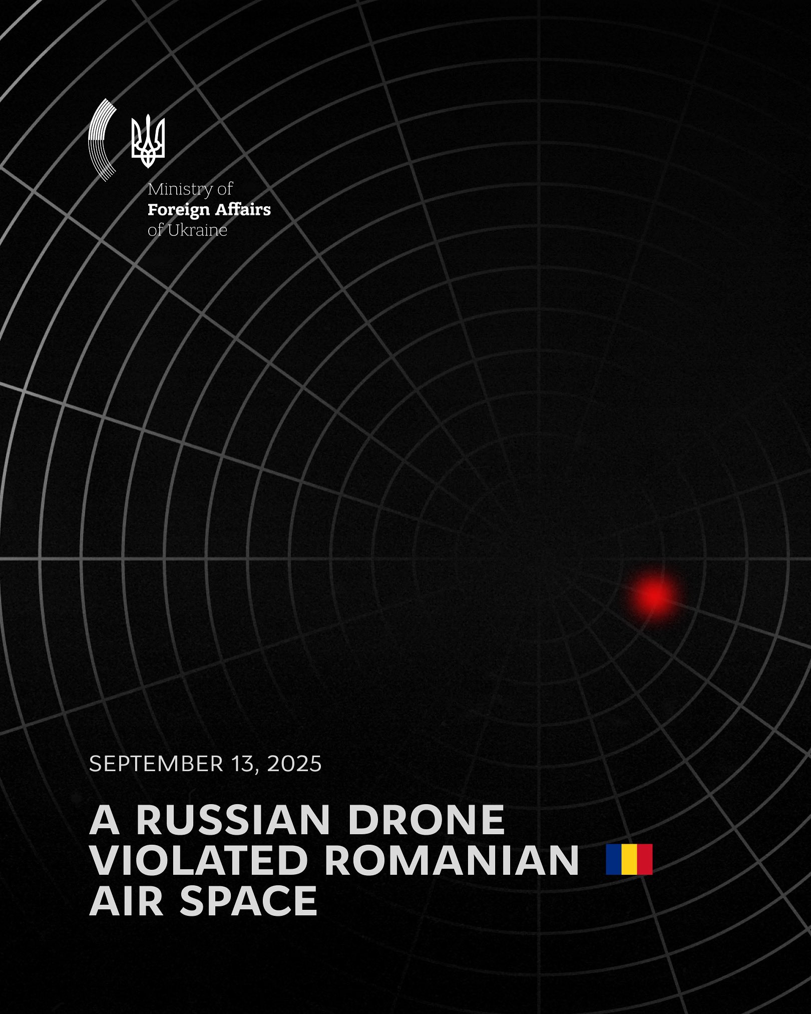 Russian drone enters NATO airspace over Romania, Poland responds