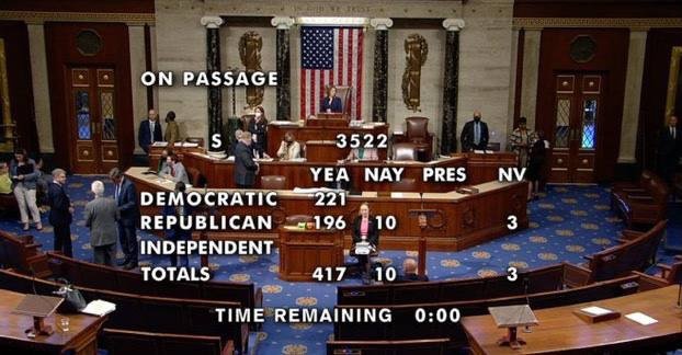Ukraine Lend-Lease Act passes Congress 417-10