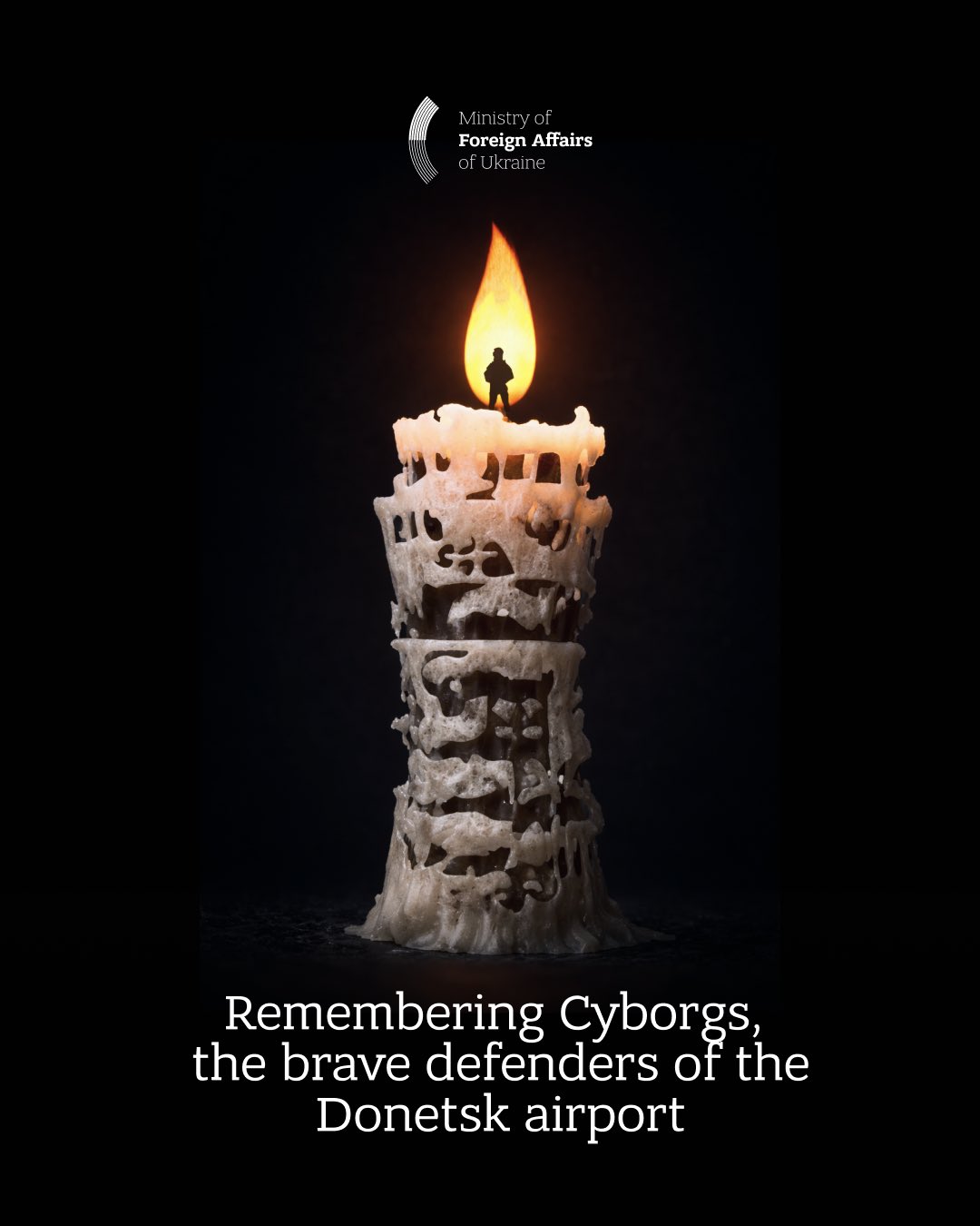 Honouring Ukrainian defenders of Donetsk Airport battle