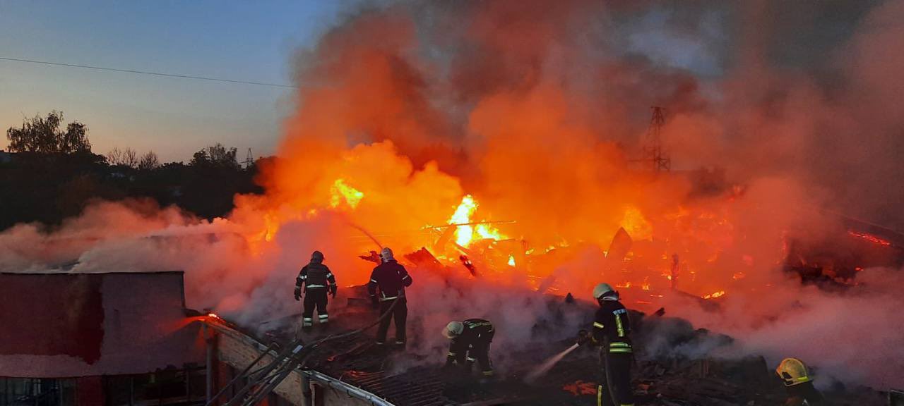 Russians strike Kharkiv with missiles