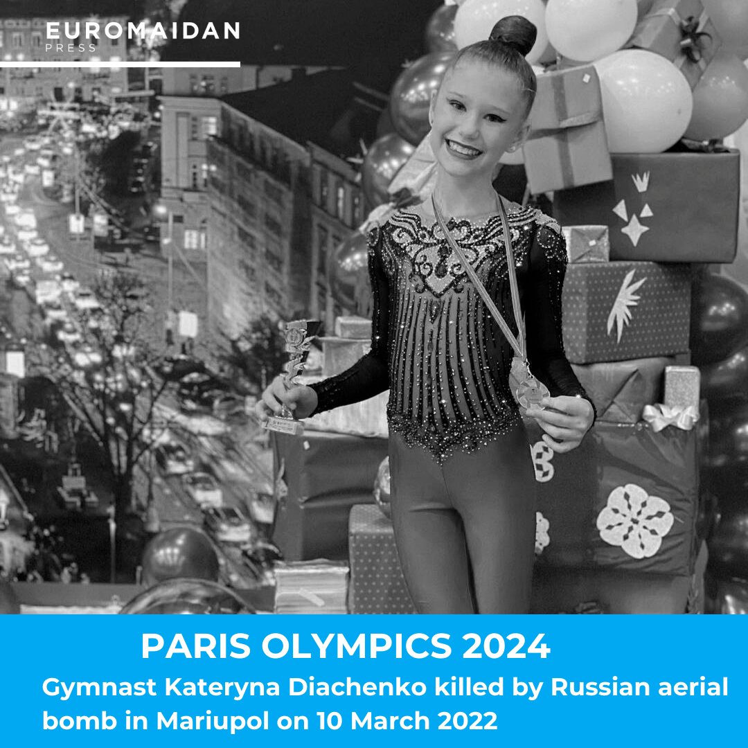 Young Ukrainian gymnast and family killed in Mariupol bombing