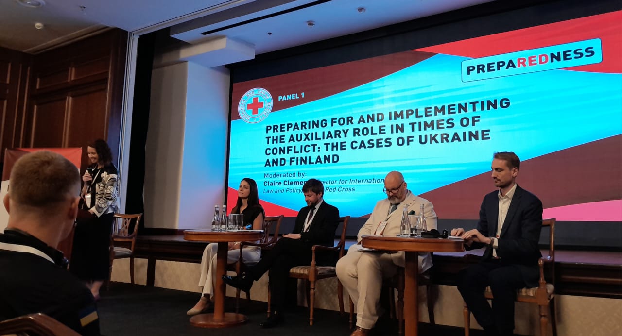 Ukrainian Red Cross Shares Conflict Preparedness Experience