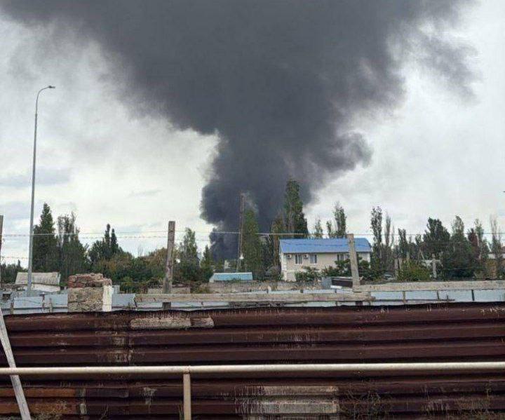 Ukrainian attacks target Russian oil depots in occupied Crimea