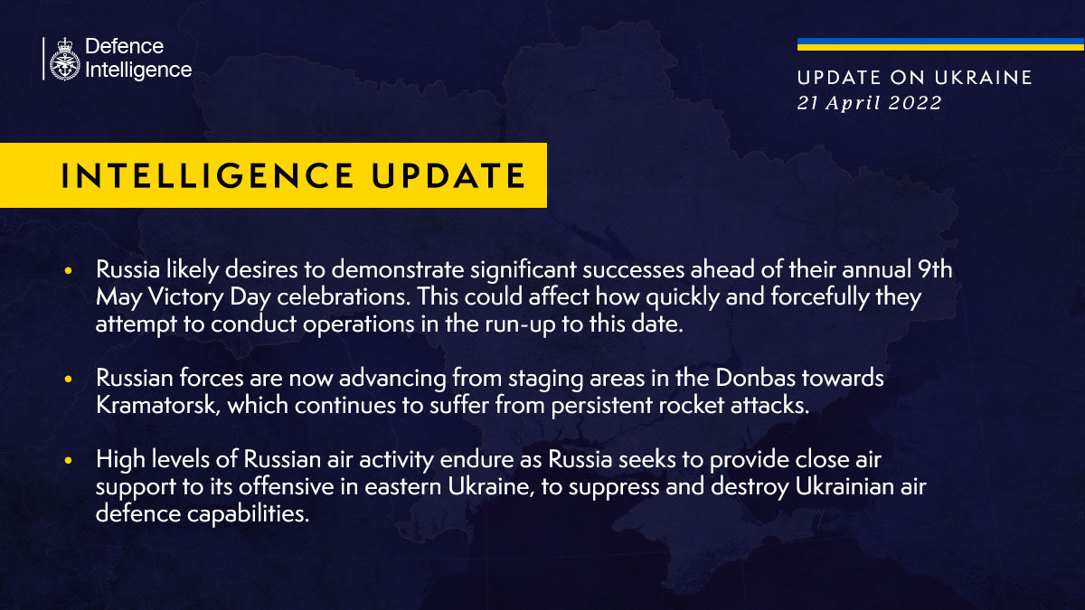 Putin’s May 9th deadline: Exhausted Russian troops rush Donbas offensive
