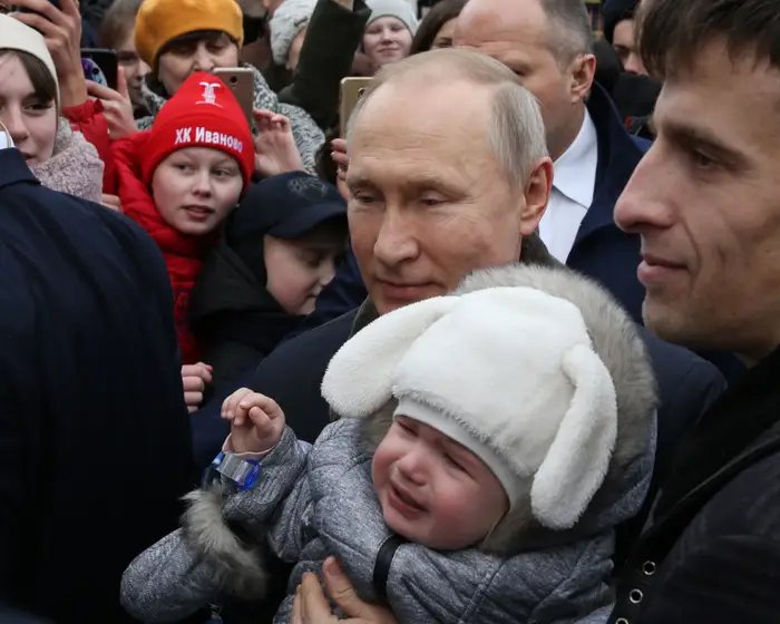 Putin urges 8 children per woman to address war losses and low birthrate