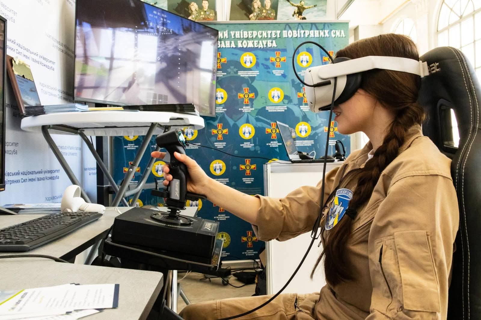 Military educational institutions debut at Kyiv Career Festival