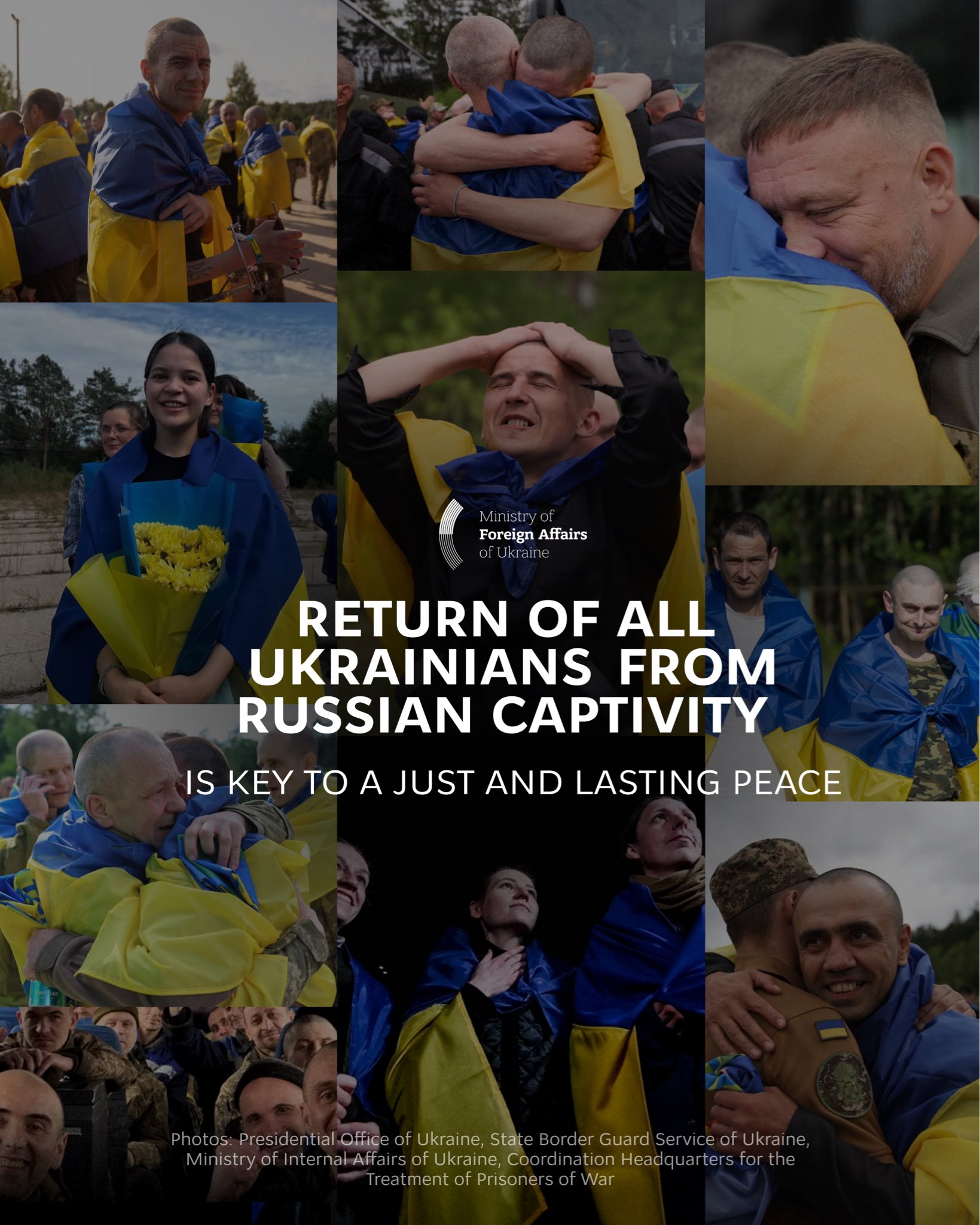 Ukraine Demands Return of All Citizens from Russian Captivity for Peace