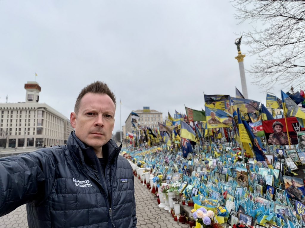 Maidan memorial grows, honoring Ukrainian heroes and their cats