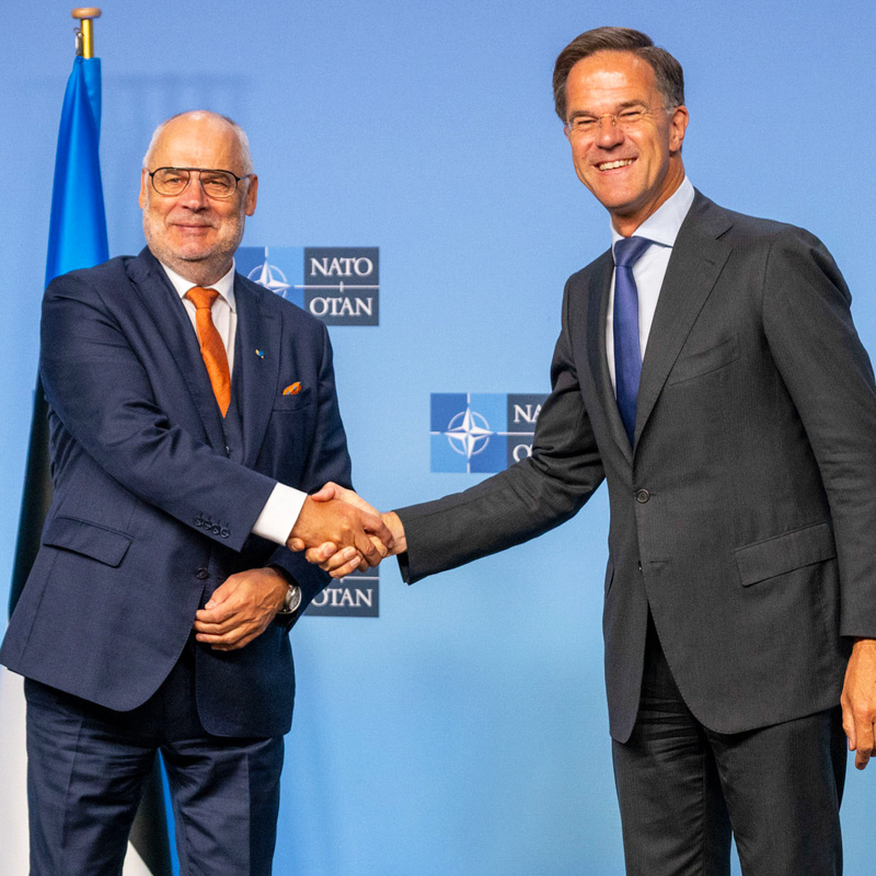 NATO Secretary General praises Estonia’s defense investment and Ukraine support