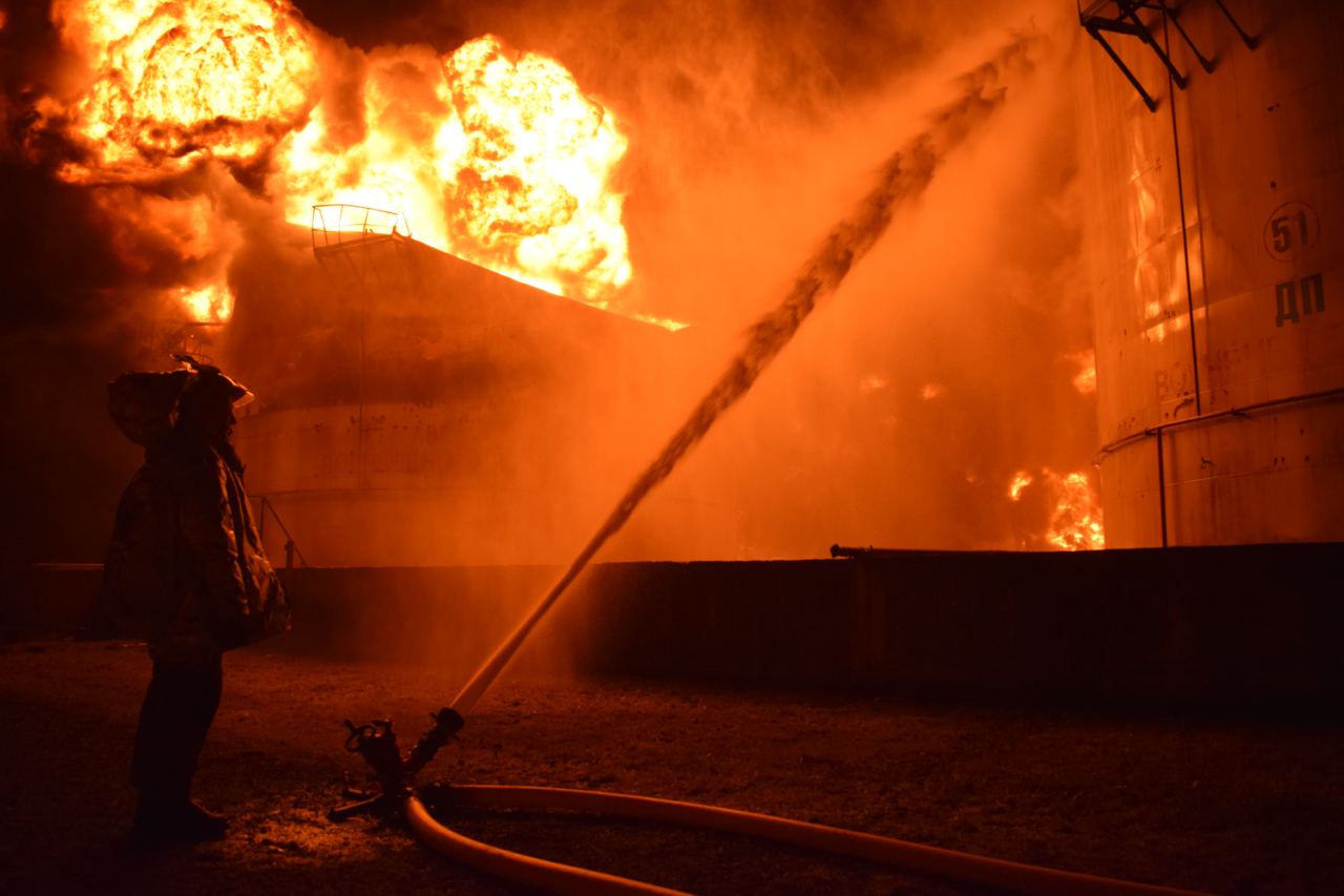 Russian forces destroy second oil depot in Rivne Oblast, fire extinguished after half a day