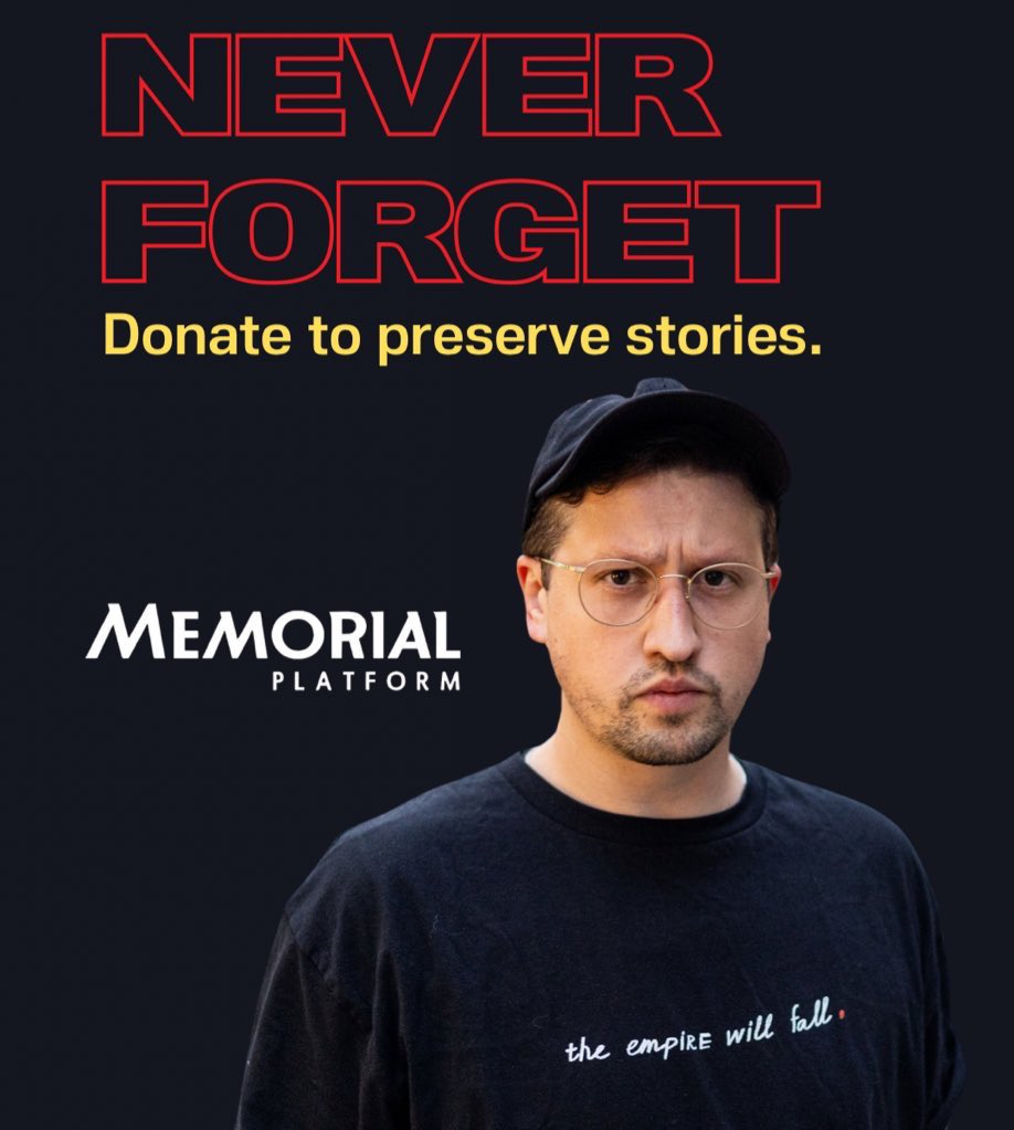 Friends, help close today’s $50 gap for Memorial project (Ukraine)