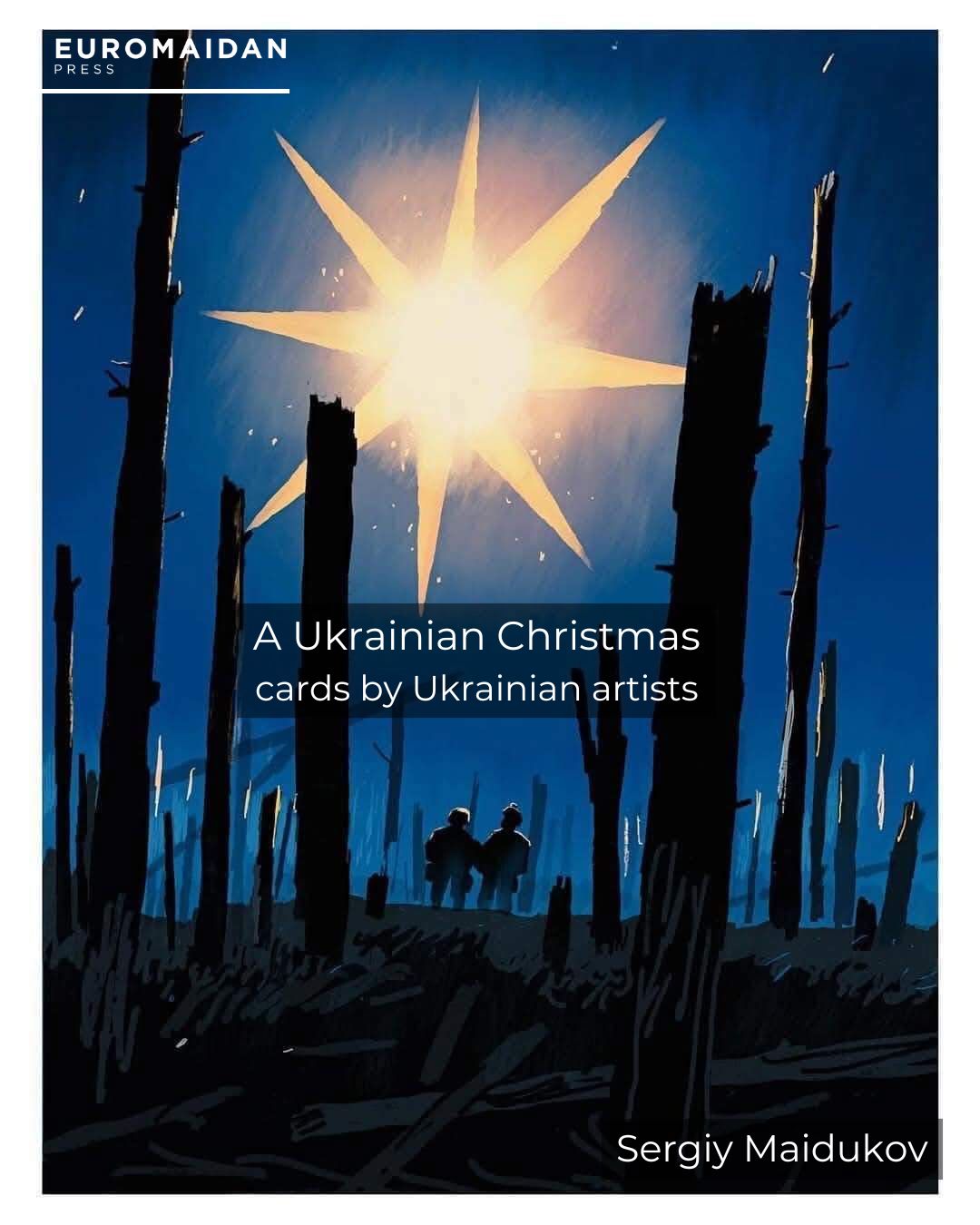 Ukrainian artists’ Christmas cards: light, loss, and belief in victory
