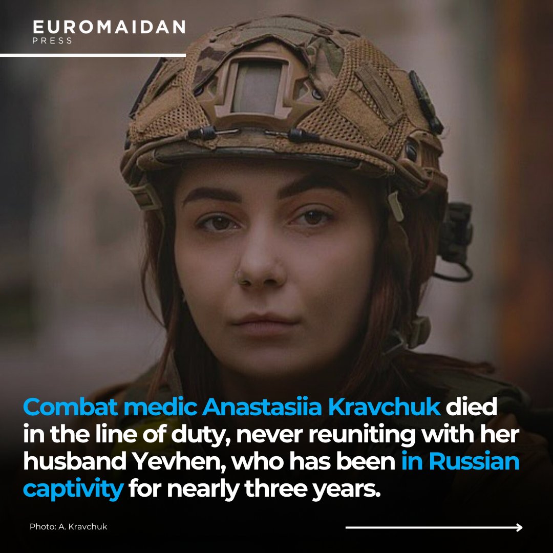 Combat medic Anastasiia Kravchuk dies on duty, devoted to her work