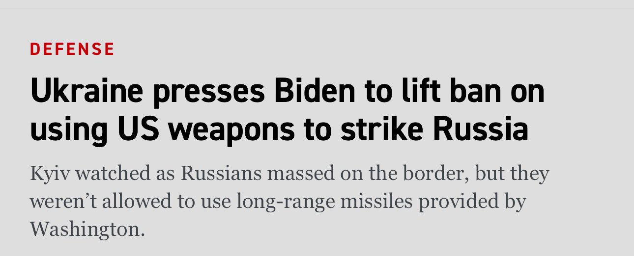 Ukraine wanted to strike Russian buildup, US said no