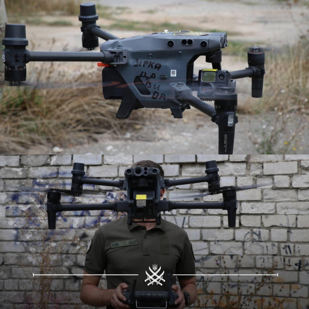 Drone saves Ukrainian soldiers in Bakhmut area