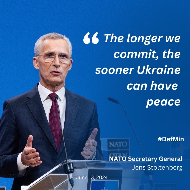 NATO Defence Ministers finalize Summit preparations, discuss Ukraine support