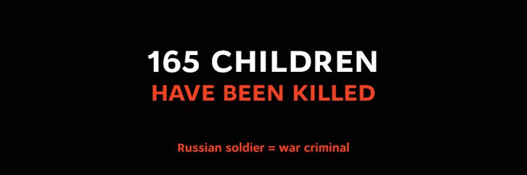 165 children killed, 266 injured by Russian armed forces