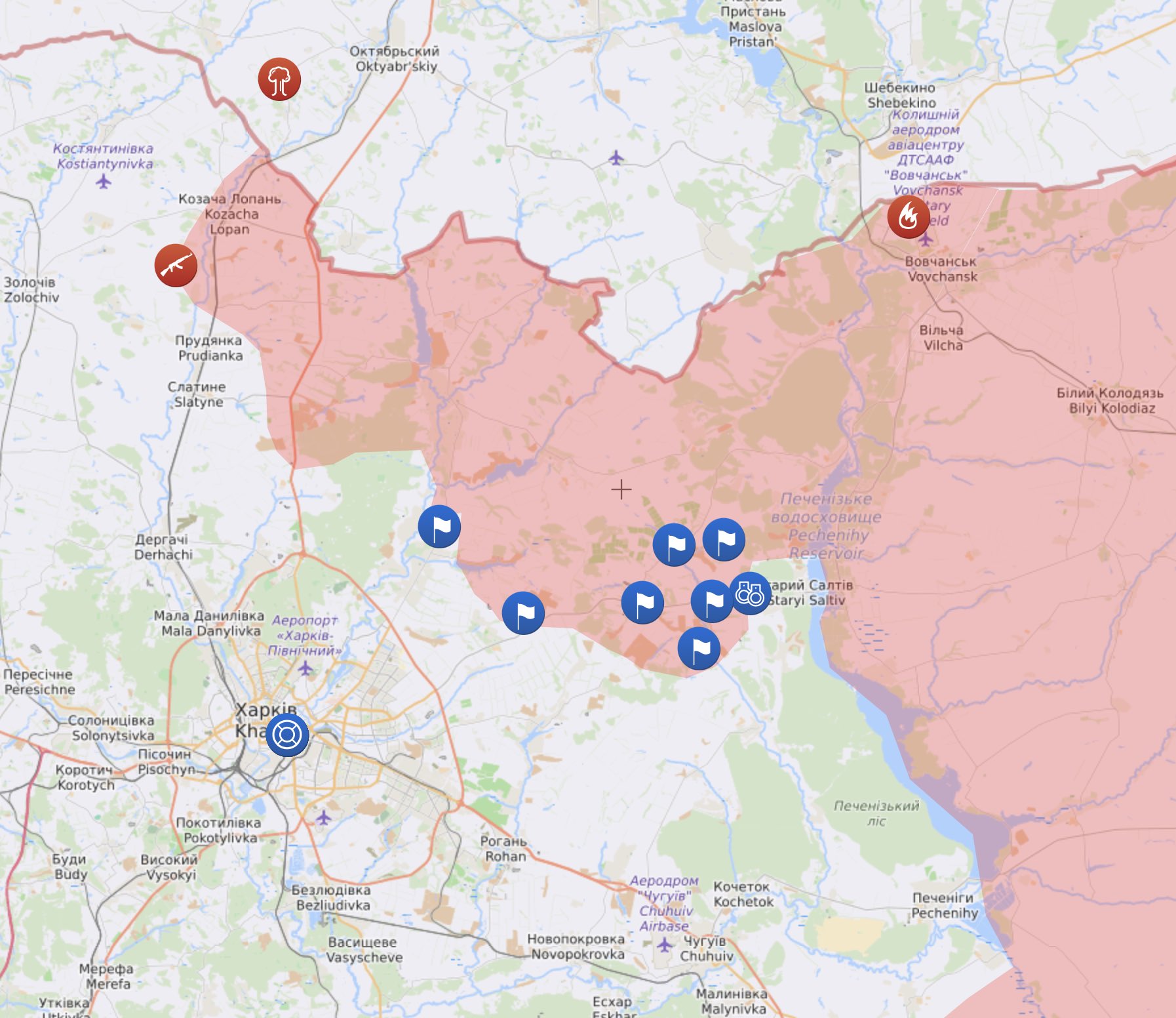 Russian artillery losses near Kharkiv; Ukraine may reach border soon.
