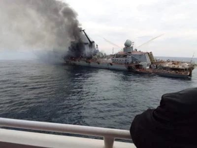 Ukraine registers Moskva cruiser wreck as underwater cultural heritage