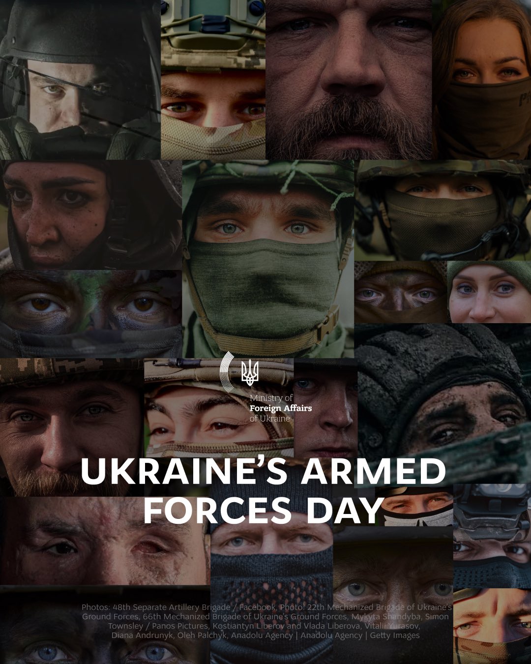 Ukraine celebrates Armed Forces Day, thanks defenders of Europe