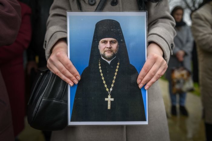Photo from Bucha reveals body of priest executed by invaders
