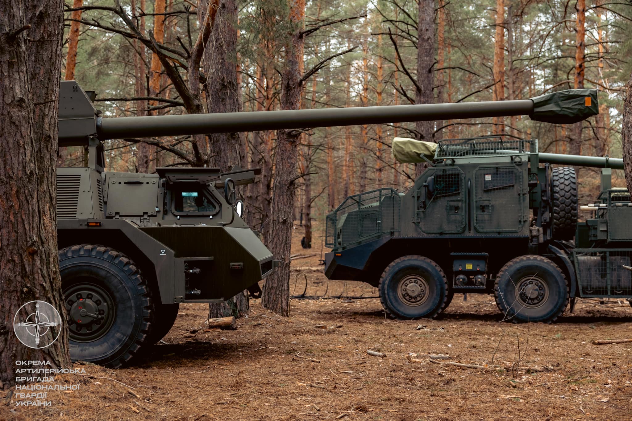 Ukrainian National Guard deploys Zuzana howitzers to the front
