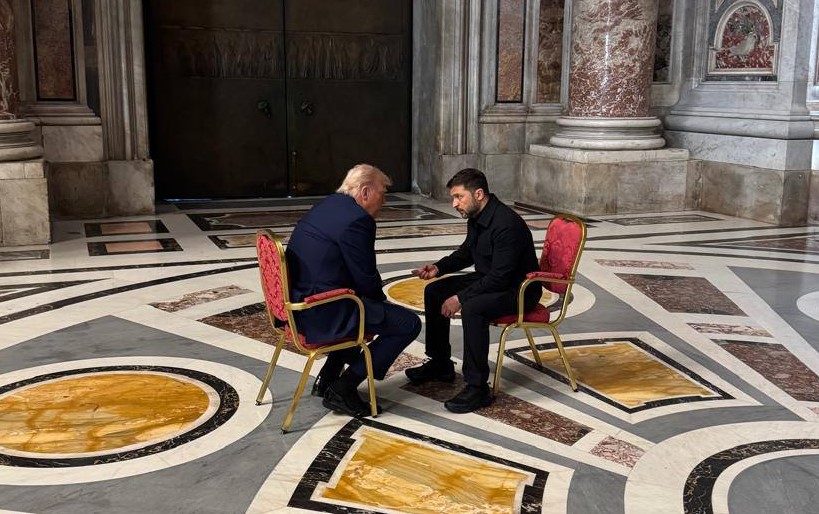 Zelensky and Trump hold constructive meeting in Vatican