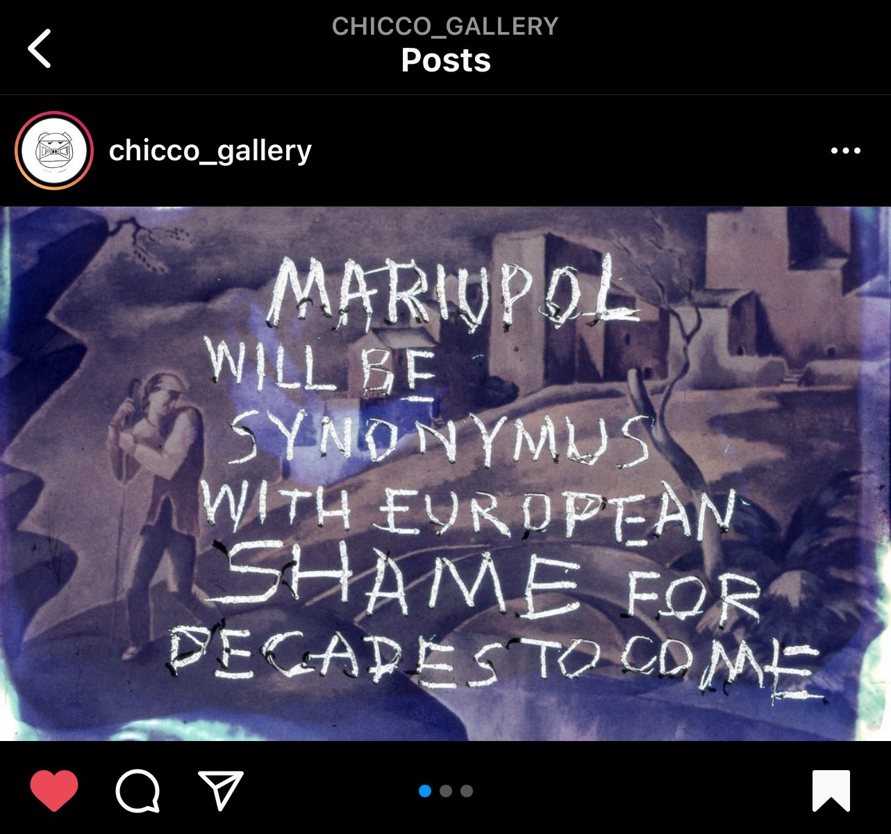 Marik quote as anti-colonial art tribute to fallen heroes