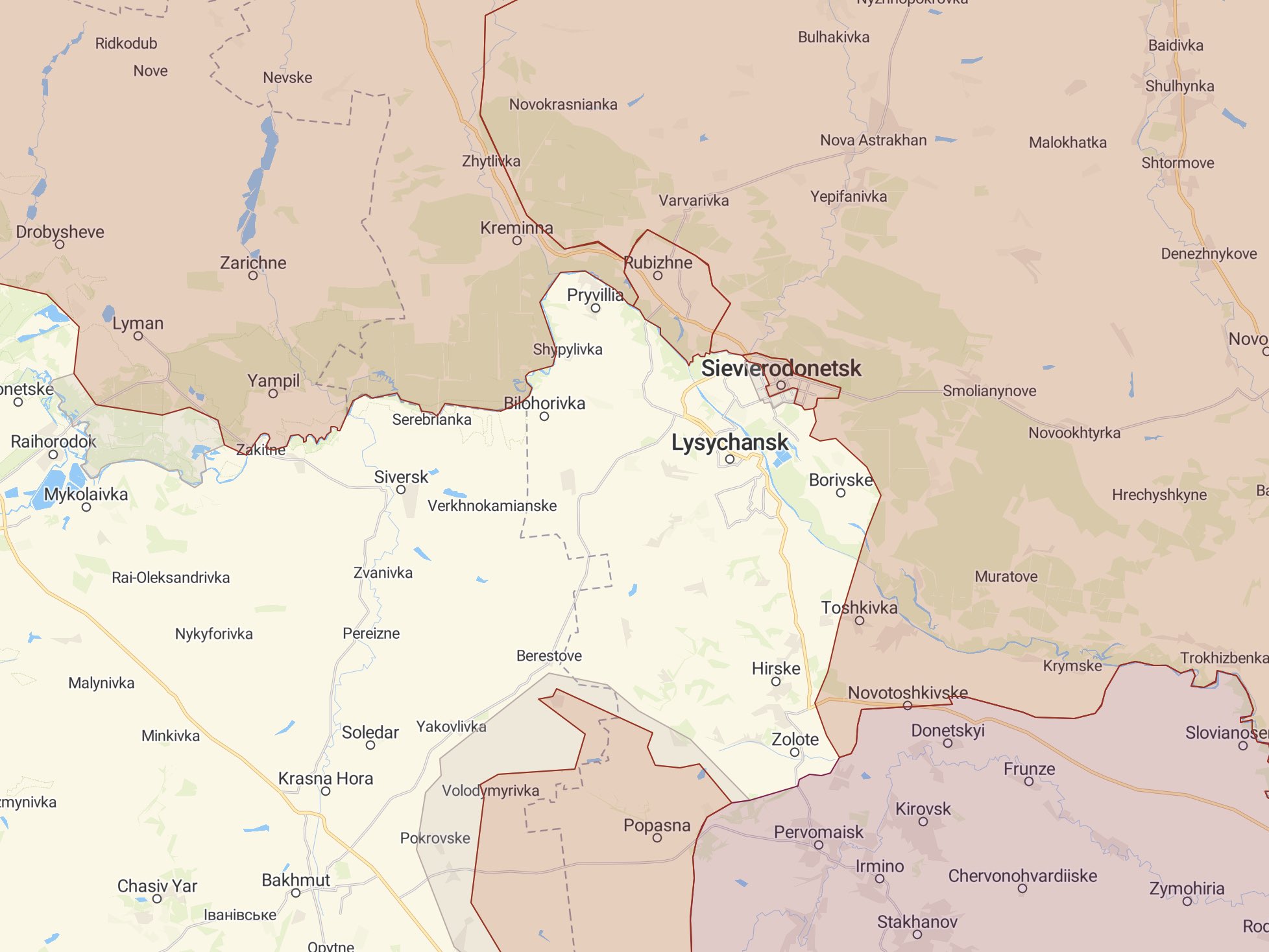 Russian forces control nearly 70% of Sievierodonetsk; retreat to Lysychansk as defense