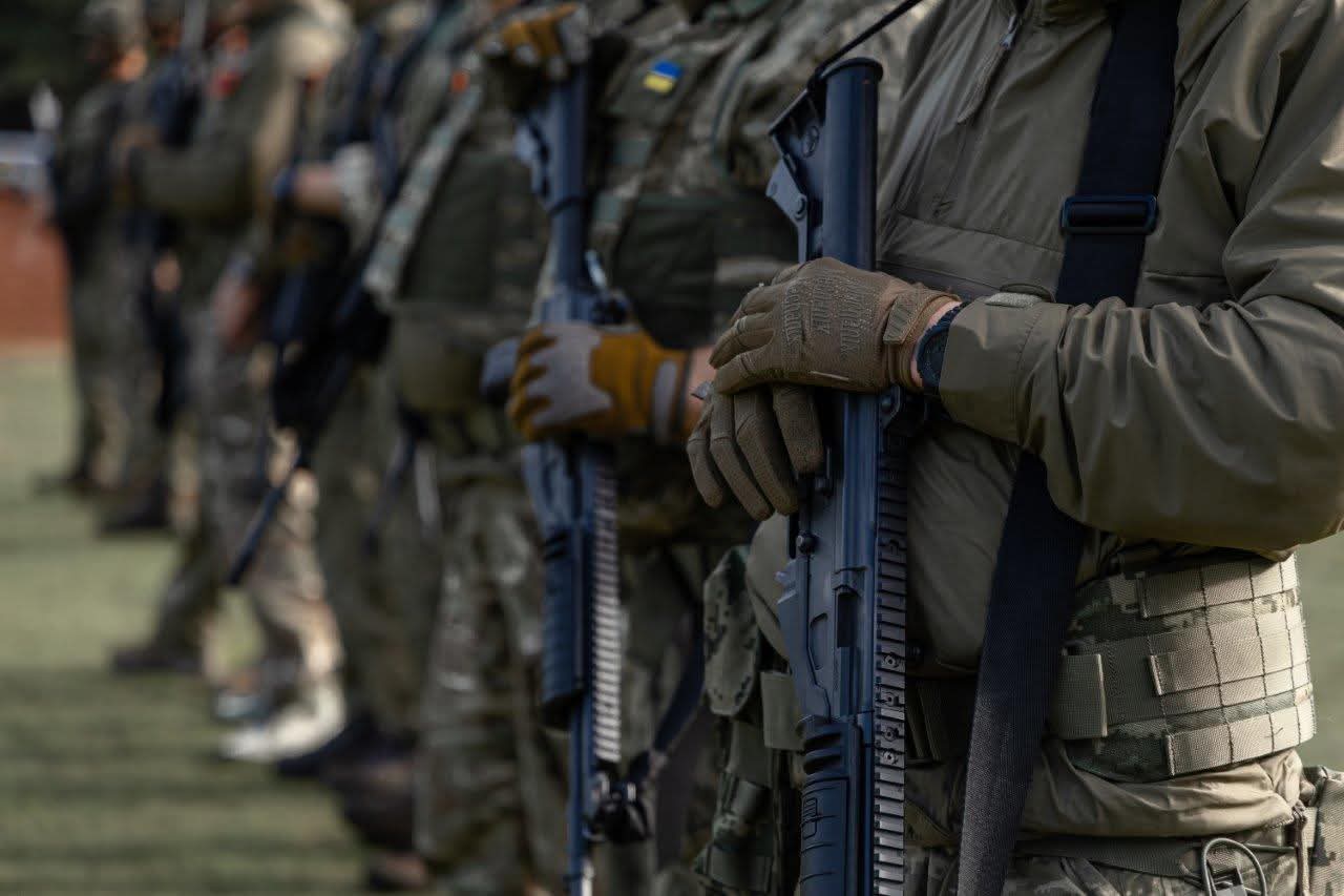 Ukrainian warriors train during multinational Operation Interflex in UK