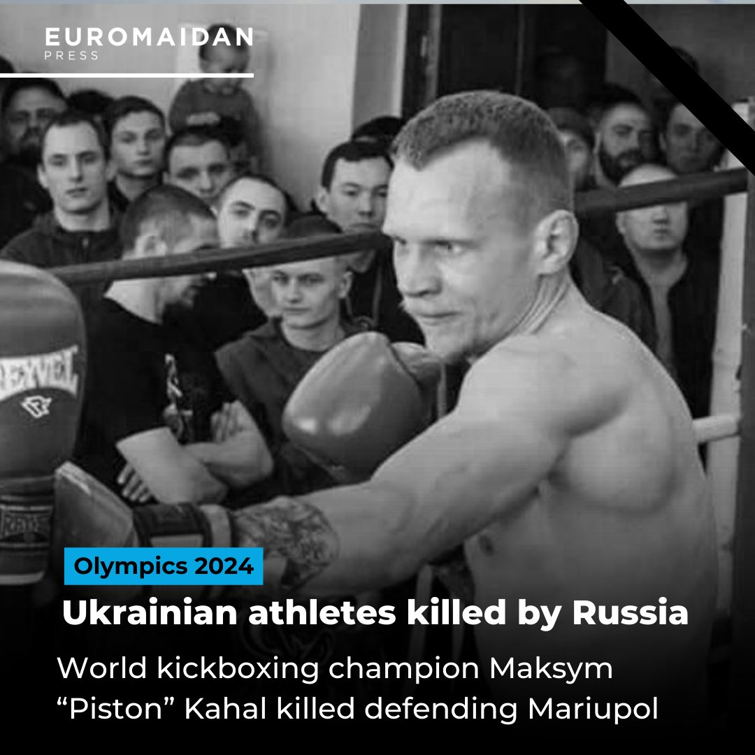 Champion Kickboxer Maksym “Piston” Kahal Killed Defending Mariupol