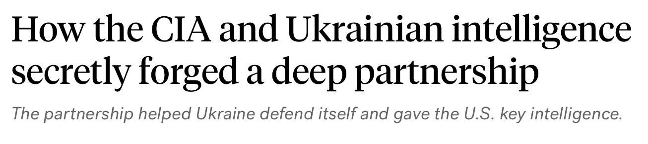 Secret CIA-Ukraine intelligence partnership grew to UK level
