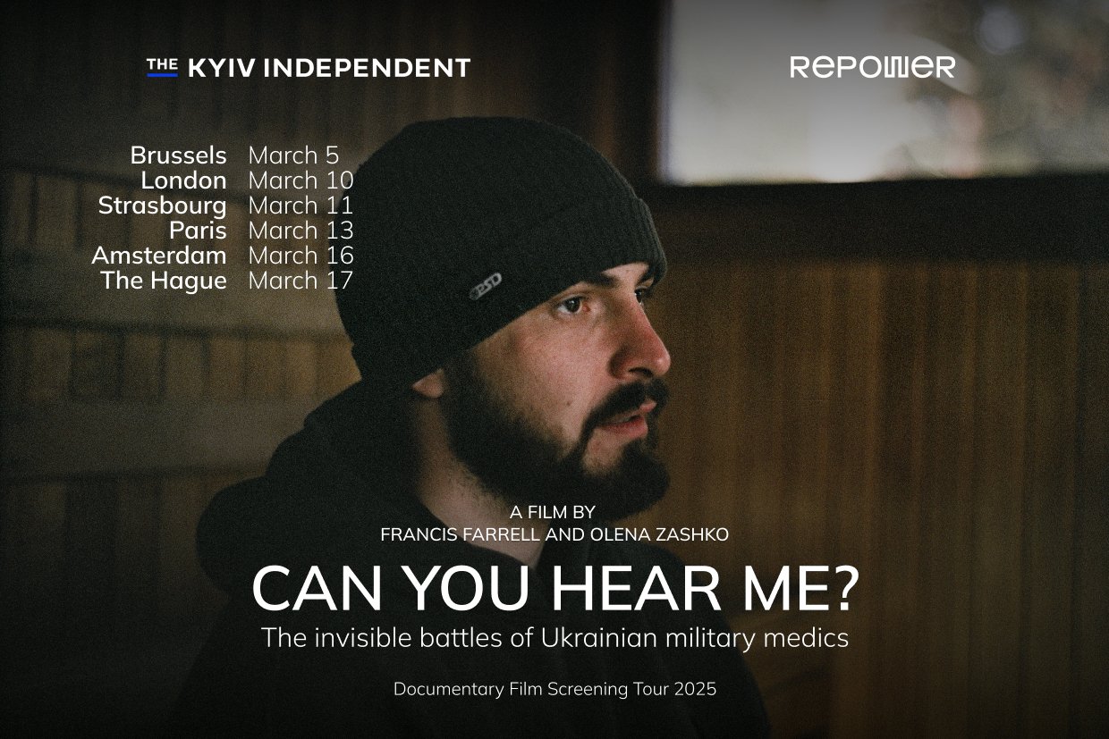 Kyiv Independent documentary on military medics to screen in 6 European cities