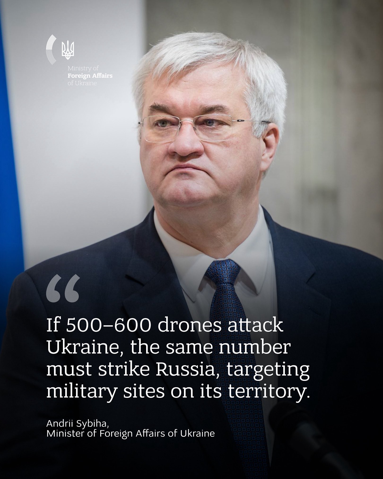 Ukraine demands symmetrical response to Russian drone attacks